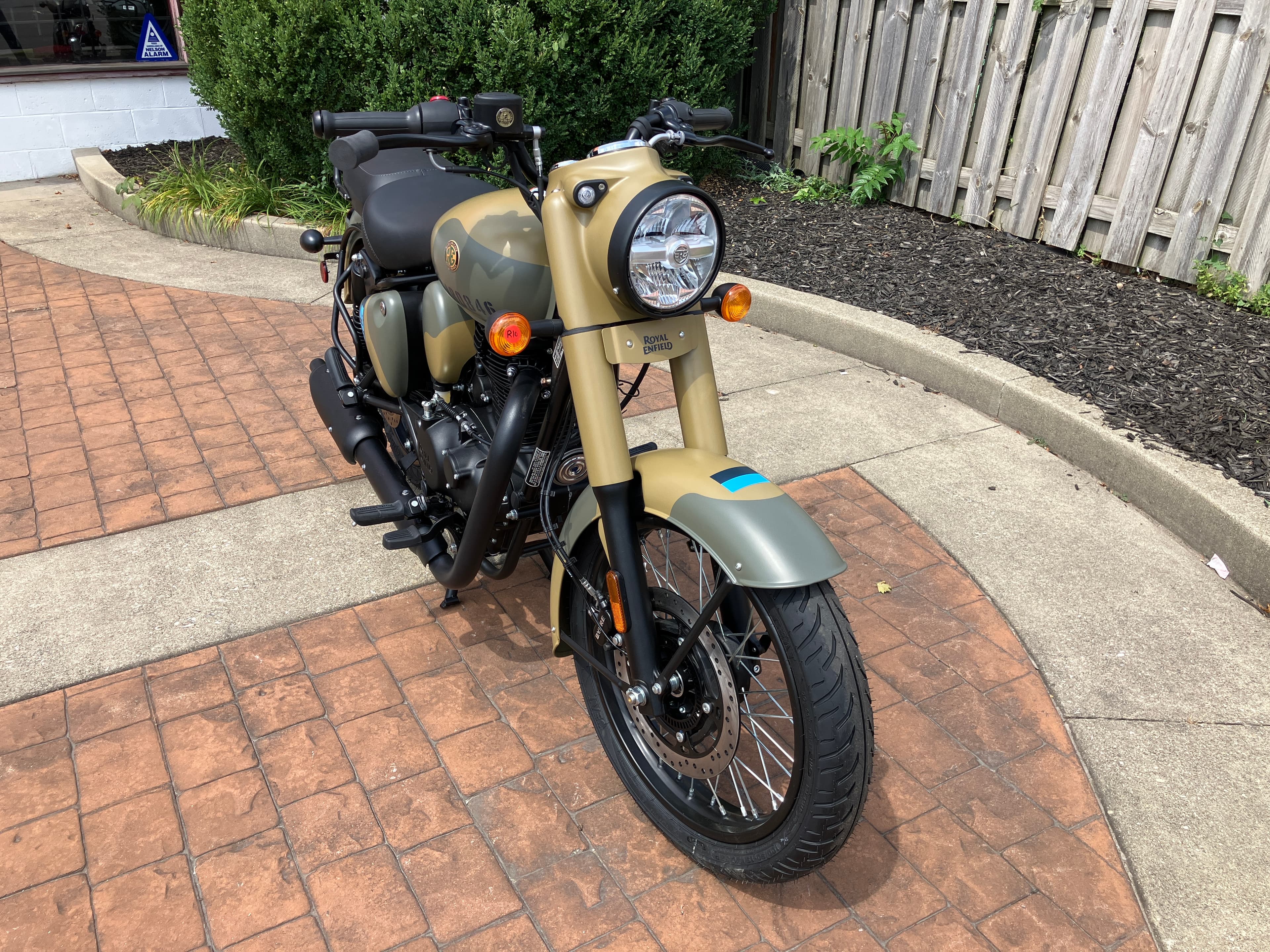 2026 Royal Enfield Classic 350 Commando Sand — rear view