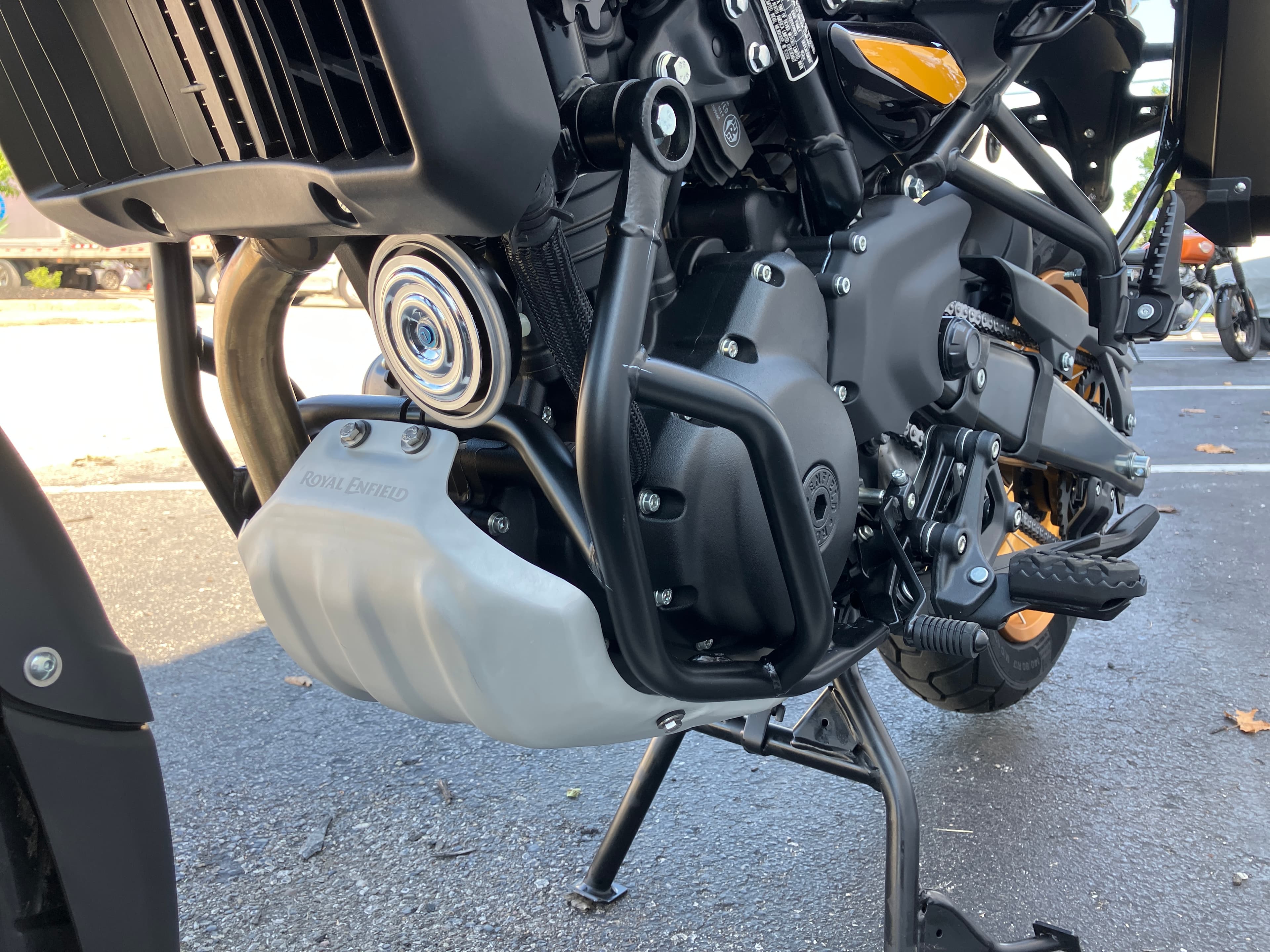2026 Royal Enfield Himalayan 450 Tubeless Hanle Black — engine detail